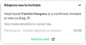 notificare WhatsApp răspuns