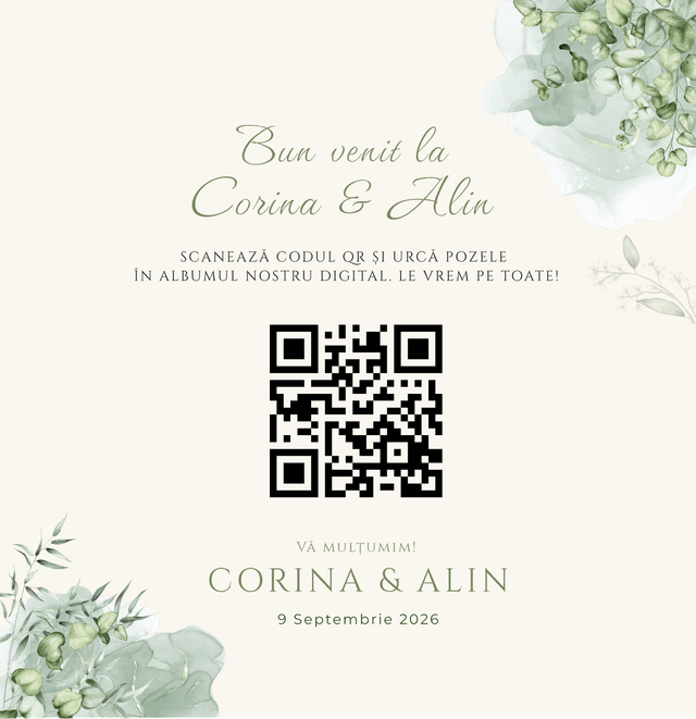 Model card QR - Party Album